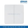 571022 Simon K3 công tắc đôi 2 chiều 16A