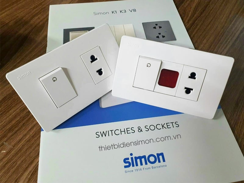 Công tắc ổ cắm Simon