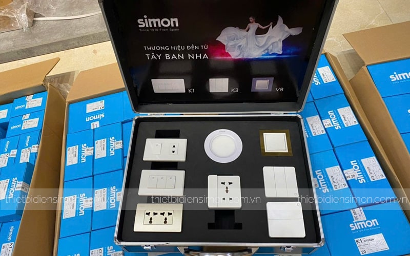Công tắc ổ cắm Simon tại Hà Nội