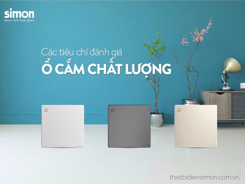 Công tắc ổ cắm Simon tại Việt Nam