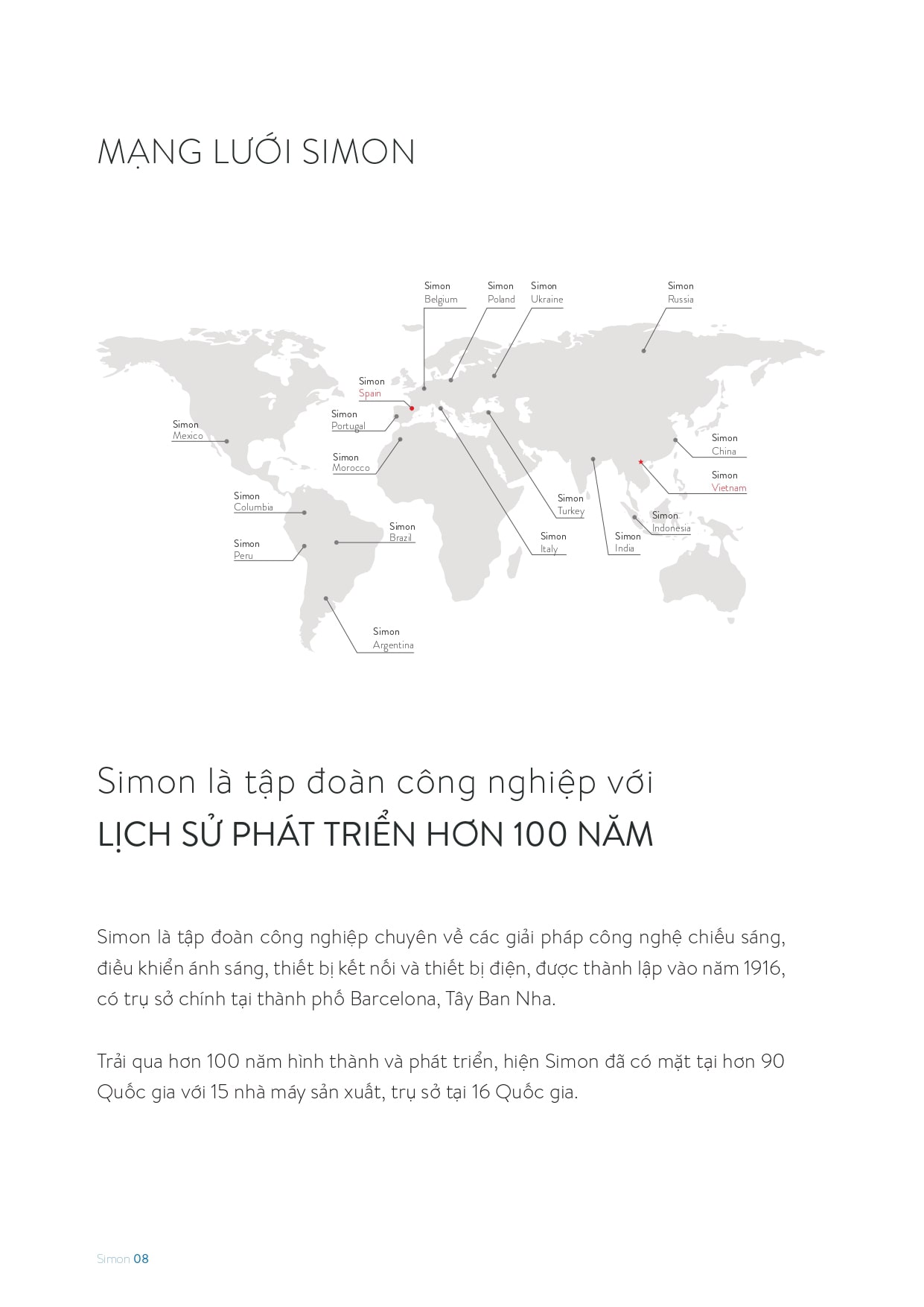 Giới thiệu về thiết bị điện Simon