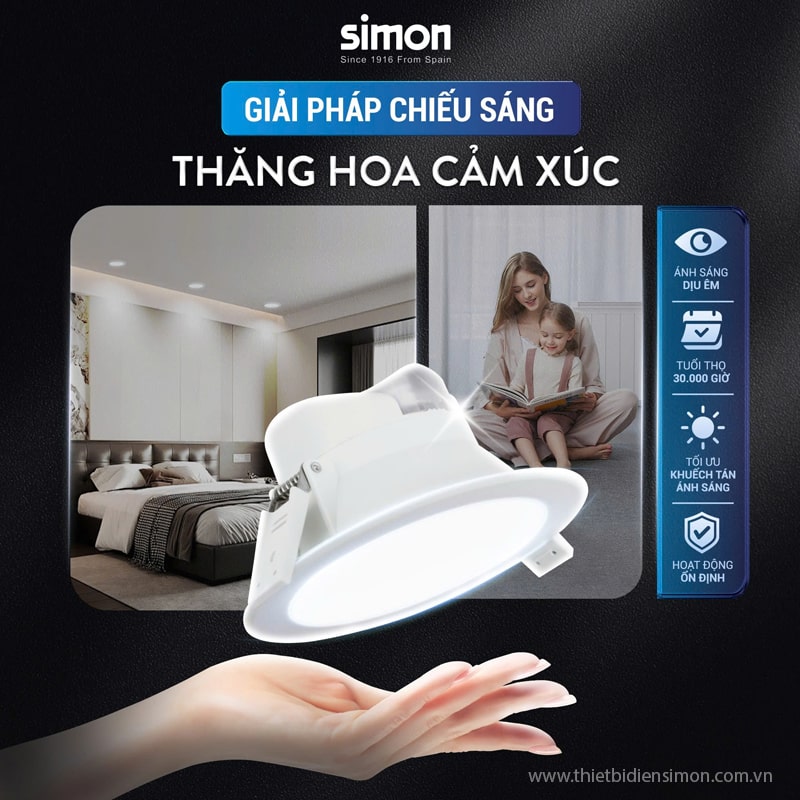Thiết bị chiếu sáng Simon Việt Nam
