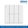 581041 Simon S6 công tắc bốn 1 chiều