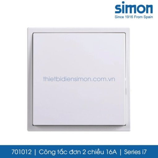 701012 Simon i7 công tắc đơn 2 chiều