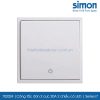 702024 Simon i7 công tắc đơn 2 cực 20A 2 chiều có LED