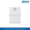 K112S Simon K1 công tắc 1 chiều 16A có nút đèn trang trí size S