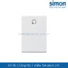 K113S Simon K1 công tắc 1 chiều 16A in biểu tượng đèn size S