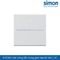 K131M Simon K1 công tắc trung gian size M 16A