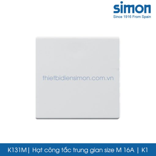 K131M Simon K1 công tắc trung gian size M 16A