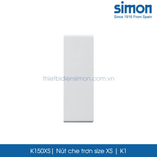 K150XS Simon K1 nút che trơn size XS