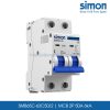 SMB65C-63C50/2 MCB 2P 50A 6kA Simon